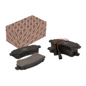 Колодки тормозные дисковые BM, задние, комплект на ось (4 шт), арт. FD 9265 T