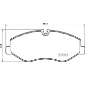 Колодки тормозные Brembo дисковые, арт. P50129