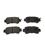 Колодки тормозные дисковые CTR, задние, комплект на ось (4 шт), арт. GK1355 (CKMZ-71)