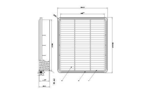 Фильтр воздушный Double Force A-3014, арт. DFA25020