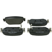 Колодки тормозные дисковые Febest, задние, комплект на ось (4 шт), арт. 0201-J11ER