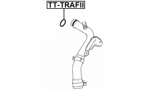 Кольцо уплотнительное системы охлаждения Febest, арт. TT-TRAFII