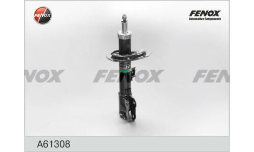 Амортизационная стойка Fenox газомасляная двухтрубная, передняя, левая, 1 шт, арт. A61308