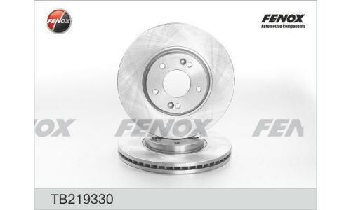 Диск тормозной Fenox, передний, арт. TB219330