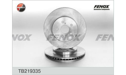 Диск тормозной Fenox, передний, арт. TB219335