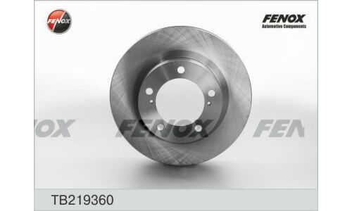 Диск тормозной Fenox, арт. TB219360