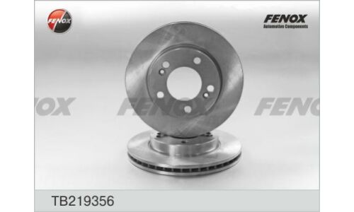 Диск тормозной Fenox, передний, арт. TB219356