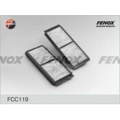 Фильтр салонный Fenox, угольный, комплект 2шт, арт. FCC119