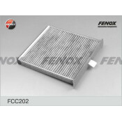 Фильтр салонный Fenox AC-407E, угольный, арт. FCC202