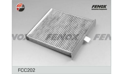 Фильтр салонный Fenox AC-407E, угольный, арт. FCC202