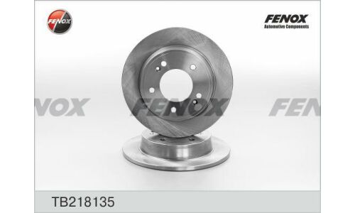 Диск тормозной Fenox, задний, арт. TB218135
