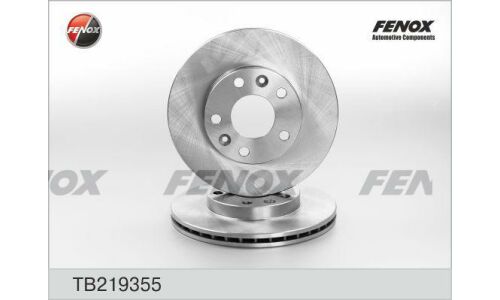 Диск тормозной Fenox, передний, арт. TB219355