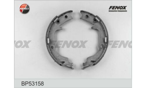 Колодки тормозные барабанные Fenox, комплект на ось (4 шт), арт. BP53158