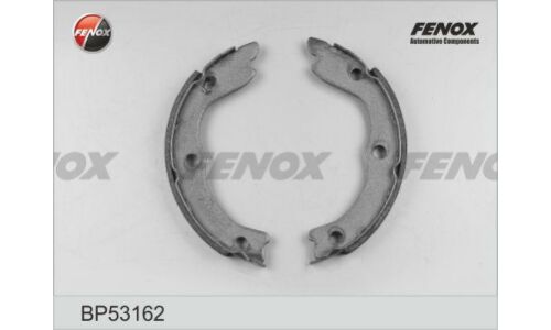 Колодки тормозные барабанные Fenox, комплект на ось (4 шт), арт. BP53162
