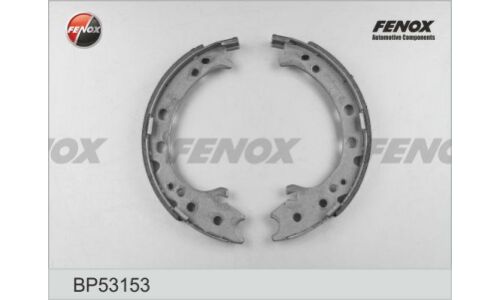 Колодки тормозные барабанные Fenox, комплект на ось (4 шт), арт. BP53153