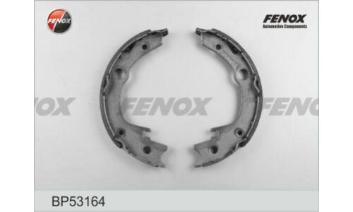 Колодки тормозные барабанные Fenox, комплект на ось (4 шт), арт. BP53164