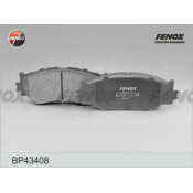 Колодки тормозные дисковые Fenox передние, комплект на ось (4 шт), арт. BP43408
