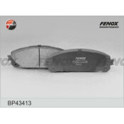 Колодки тормозные дисковые Fenox, комплект на ось (4 шт), арт. BP43413