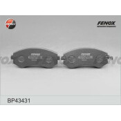 Колодки тормозные дисковые Fenox передние, комплект на ось (4 шт), арт. BP43431