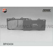 Колодки тормозные дисковые Fenox передние, комплект на ось (4 шт), арт. BP43434