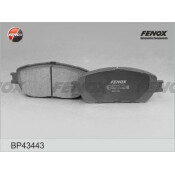Колодки тормозные дисковые Fenox передние, комплект на ось (4 шт), арт. BP43443