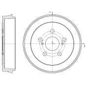 Барабан тормозной G-brake, арт. GD06309