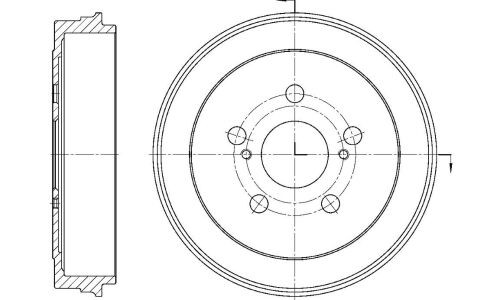 Барабан тормозной G-brake, арт. GD06309