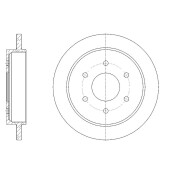 Диск тормозной G-brake GR-01608 G-brake, арт. GR01608