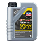 Масло моторное Liqui Moly Top Tec 6100 0w30, синтетическое, ACEA C2, универсальное, 1л, арт. 20777