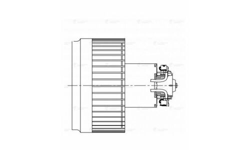 Вентилятор отопителя Luzar, арт. LFh 1093