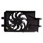 Э/вентилятор охл. с кожухом для а/м ВАЗ 2190 Гранта (15-) (тип KDAC) Luzar, арт. LFK 0194