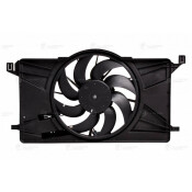 Вентилятор охлаждения радиатора Luzar, с кожухом, для Ford Focus, арт. LFK 1075