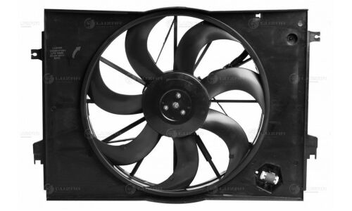 Э/вентилятор охл. с кожухом для а/м Hyundai Tucson/Kia Sportage (04-) (тип Dowoon) Luzar, арт. LFK 0880