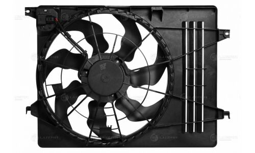 Вентилятор охлаждения радиатора Luzar, для Hyundai i35, KIA Sportage, арт. LFK 08S5