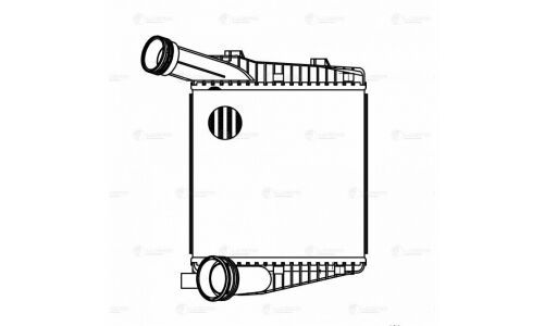 ОНВ (радиатор интеркулера) для а/м VW Touareg (02-)/Touareg II (10-) правый Luzar, арт. LRIC 1856