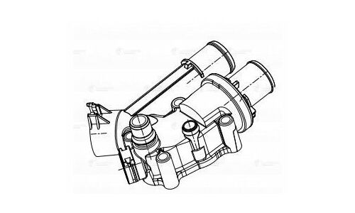 Термостат Luzar, для Land Rover Freelander II / Range Rover Evoque, арт. LT 10122