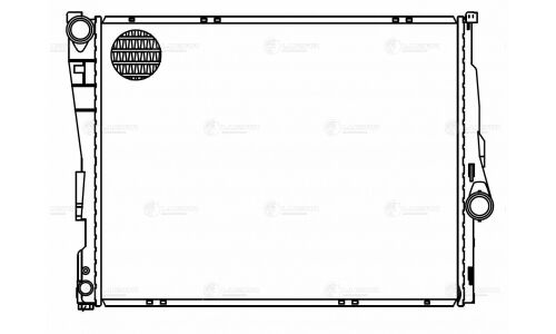 Радиатор системы охлаждения Luzar, арт. LRc 26118