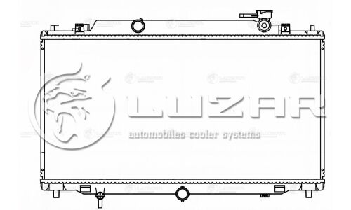 Радиатор охлаждения двигателя Luzar, арт. LRc 251PE