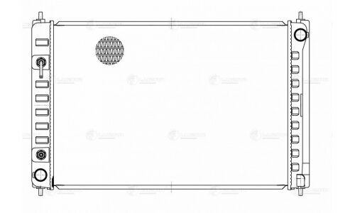 Радиатор охлаждения двигателя Luzar, для Nissan Murano, арт. LRc 141AV