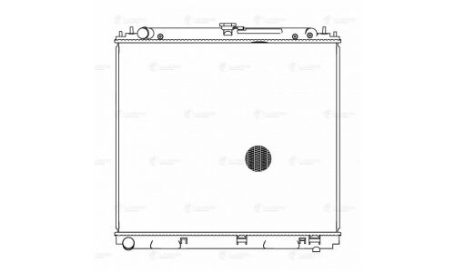Радиатор охлаждения двигателя Luzar, арт. LRc 14EB