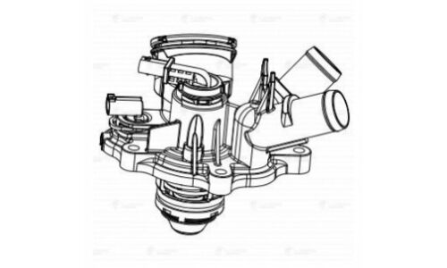 Термостат Luzar, для Mercedes-Benz C (W204) / E (W212), арт. LT 1556
