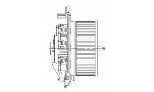 Вентилятор отопителя Luzar, арт. LFh 18EM