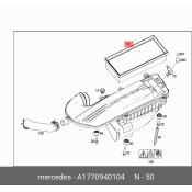 Фильтр воздушный Mercedes, арт. A 177 094 01 04
