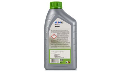 Масло моторное Mobil 1 ESP X2 0w20, синтетическое, API SN, ACEA C5, универсальное, 1л, арт. 153790