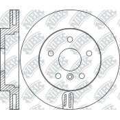 Диск тормозной NiBK, арт. RN1718