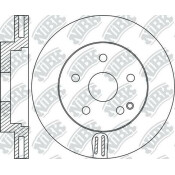 Диск тормозной | перед прав/лев NIBK, арт. RN1701