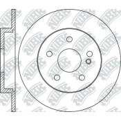 Диск тормозной NiBK, арт. RN1703