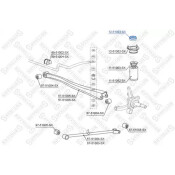 Опора амортизатора заднего верхняя Stellox, арт. 12-51003-SX