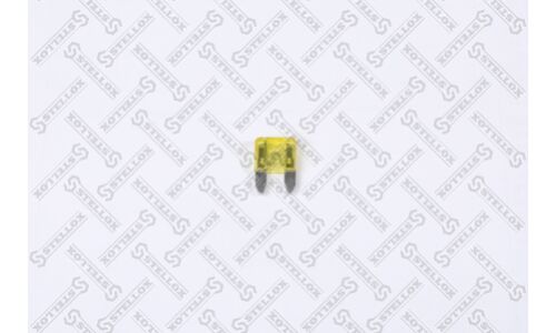 Предохранитель Mini плоский 20A жёлтый Stellox, арт. 21-07915-SX