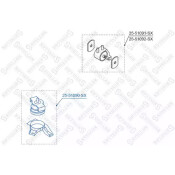 Подушка ДВС Stellox, арт. 25-51090-SX